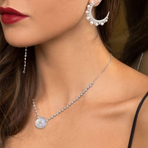 Eternelle Star Necklace - silver
