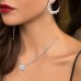 Eternelle Star Necklace - silver